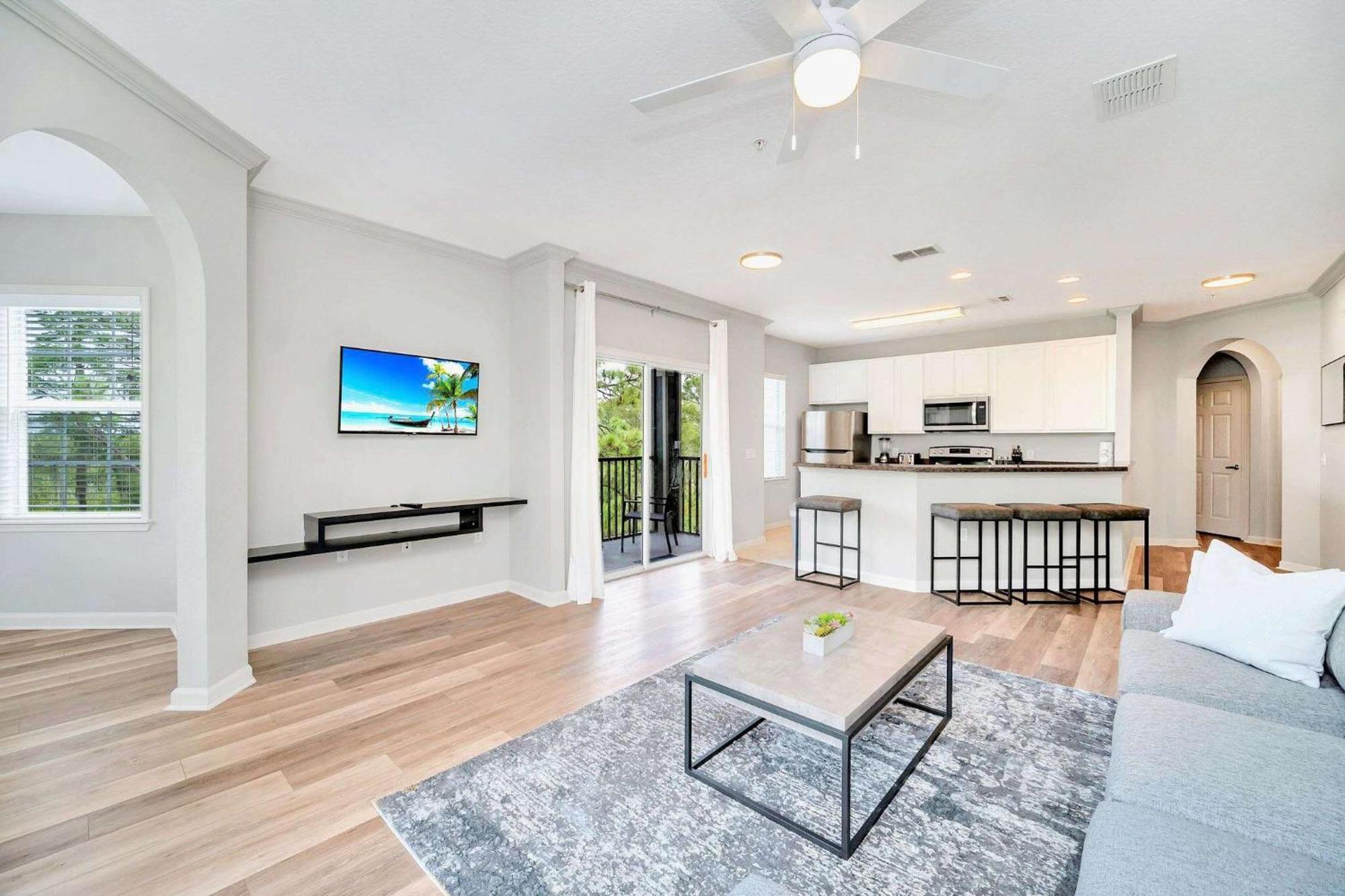Near Disney - 3Br Condo - Games Pool & Sauna Orlando Exterior photo